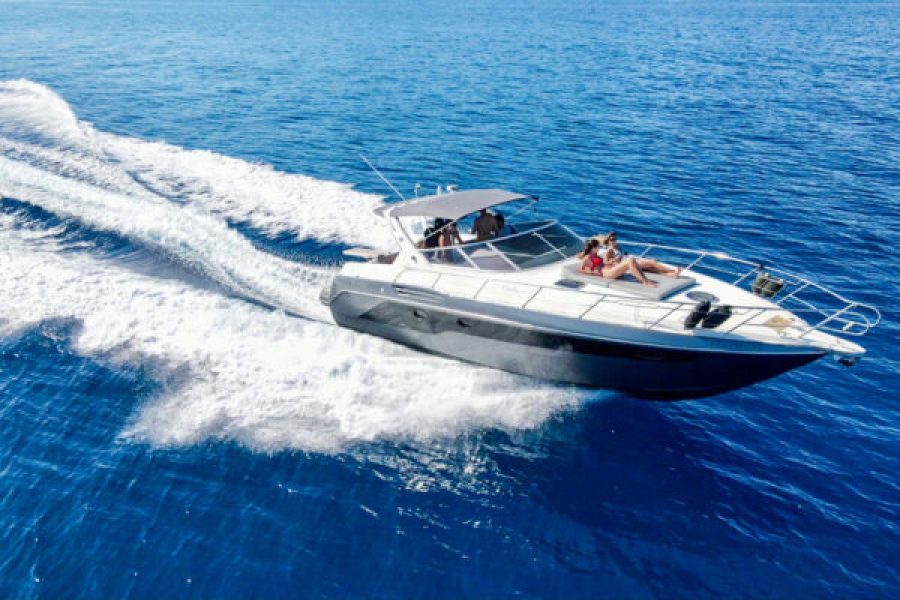 6-Hour Private Cruise to Shipwreck Beach and the Blue Caves — M/Y Catalina
