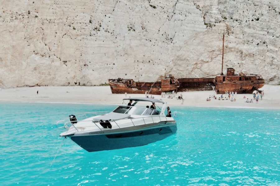 8-Hour Private Cruise Around Zakynthos — M/Y Catalina