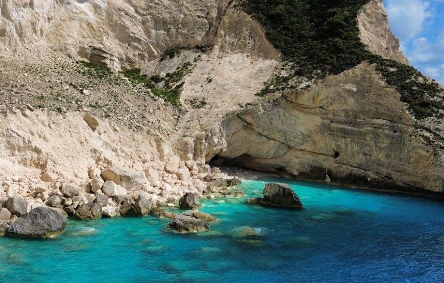 8-Hour Private Cruise Around Zakynthos — M/Y Luna