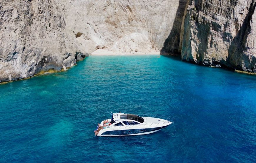 8-Hour Private Cruise Around Zakynthos — M/Y Luna