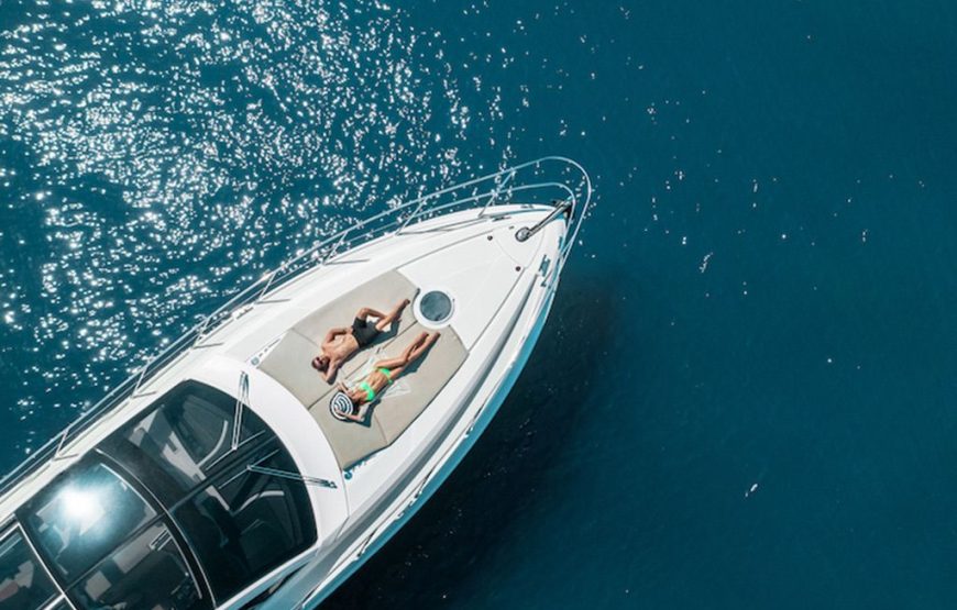 6-Hour Private Sunset Cruise to the Marathonisi Island and the Keri Caves — M/Y Luna