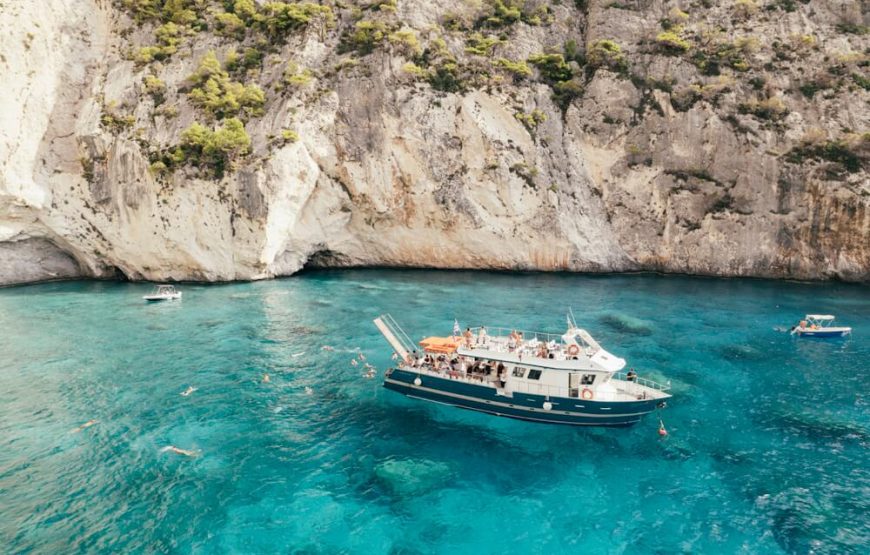 Boat trip – Sea Turtles, Hidden Caves and Majestic Cliffs — A Morning on the Ionian